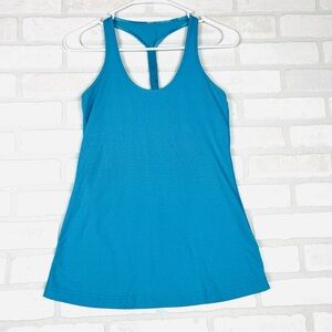 lululemon athletica Bright Teal Racerback Tank Top